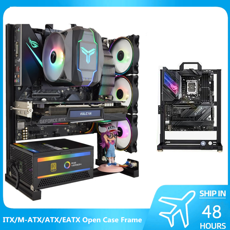 Pc Gaming Center - MOD ATX Offener PC-Gehäuserahmen für ITX