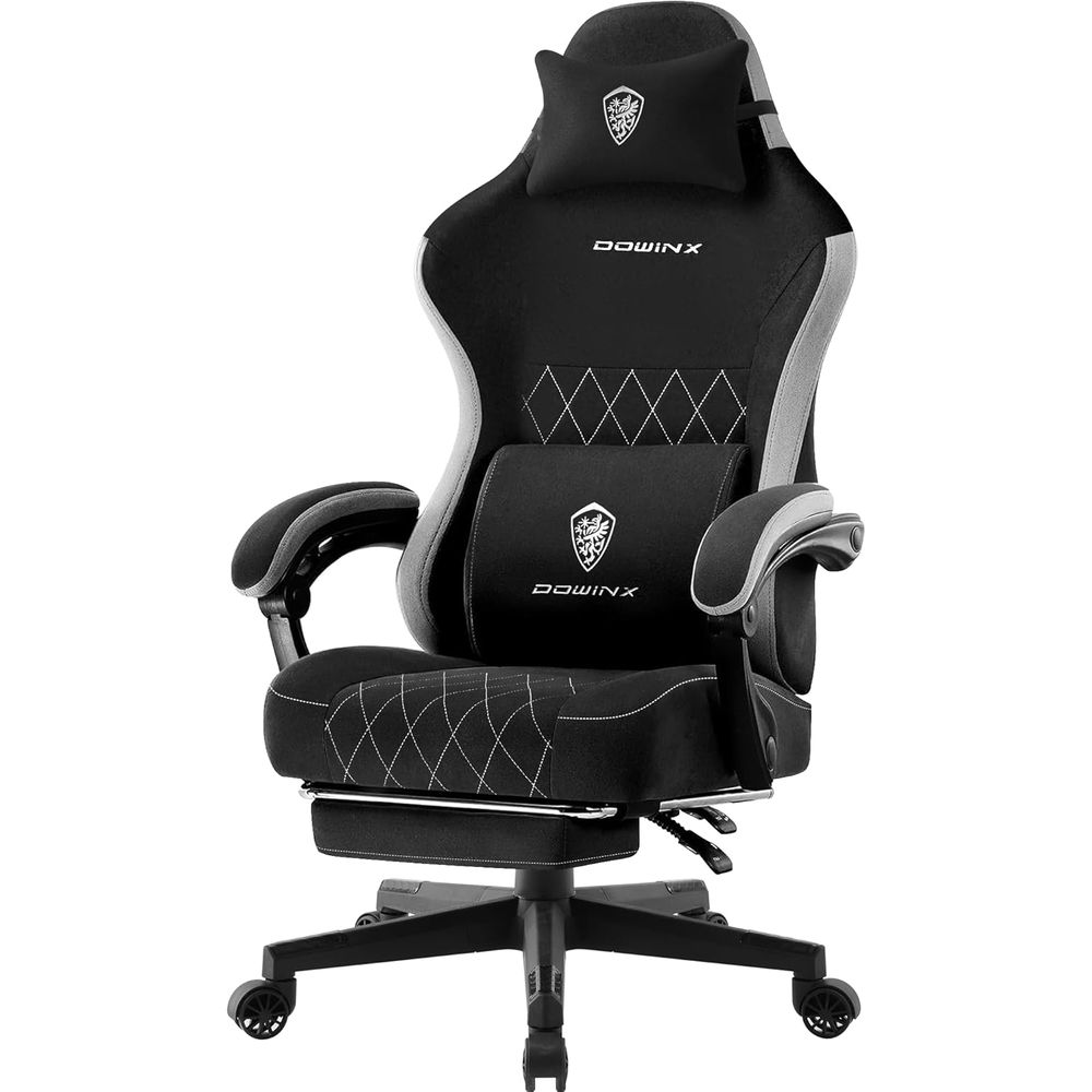 Gaming Chair - Ergonomischer Gaming-Stuhl aus atmungsaktivem Stoff mit