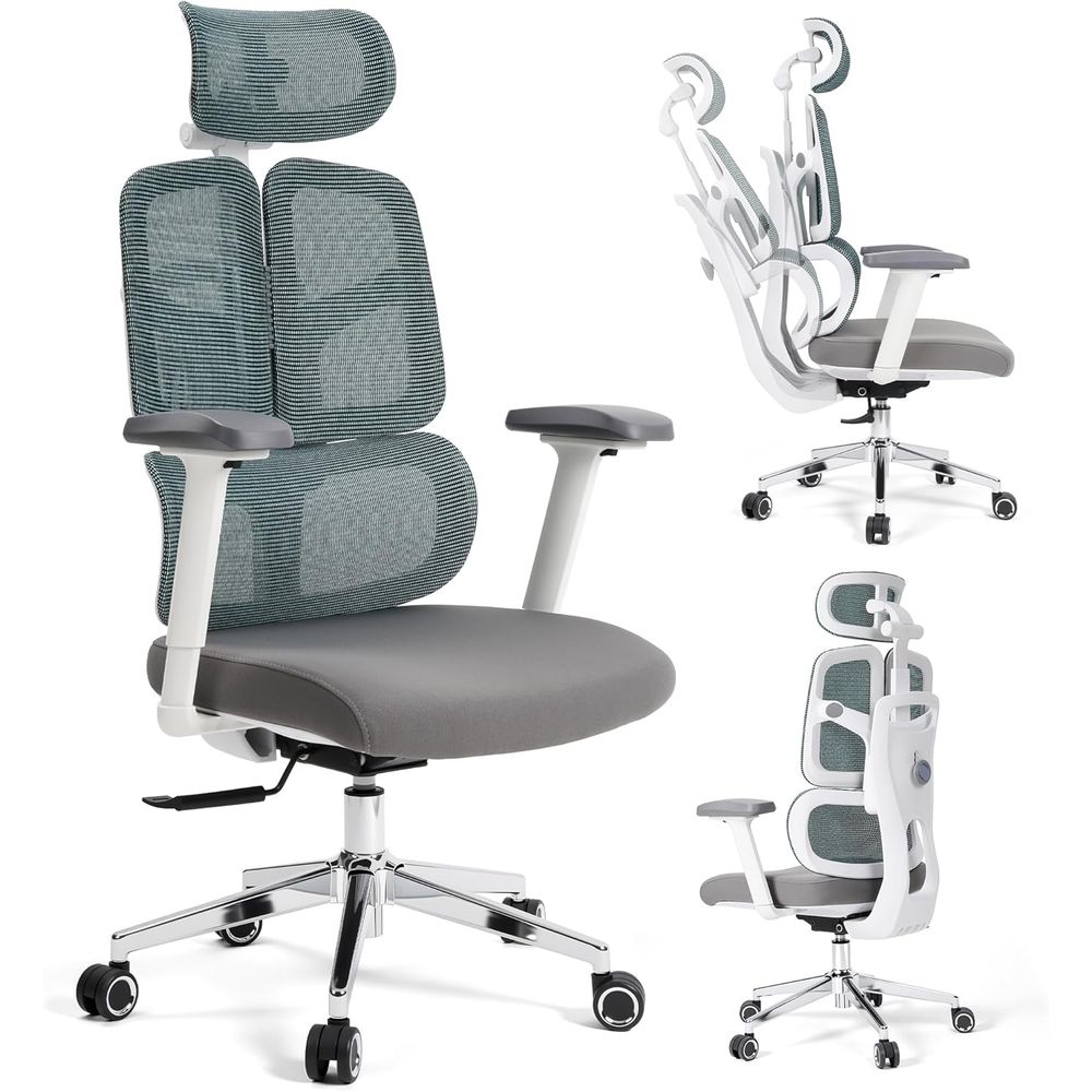 Gaming Chair - Ergonomischer Bürostuhl mit hoher Sitzfläche und