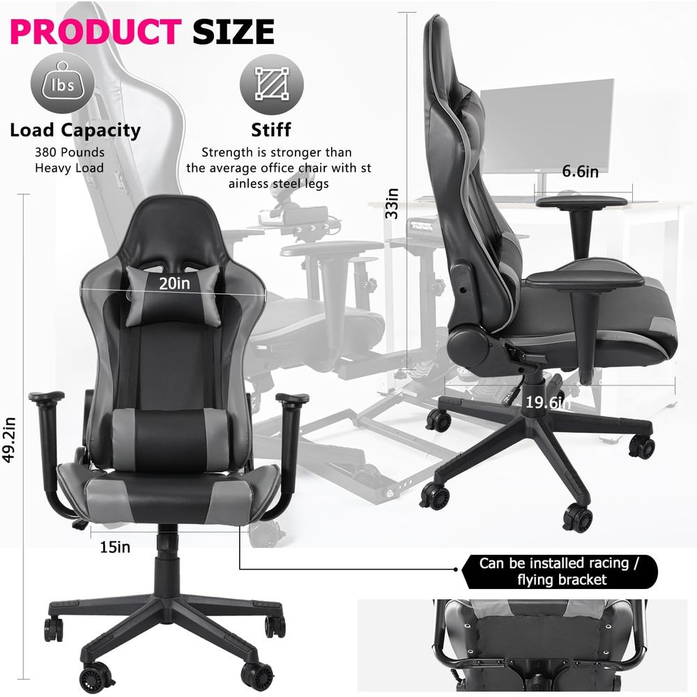 Hochlehniger Gaming-Stuhl mit  – Gaming Chair Bewertung und Preis