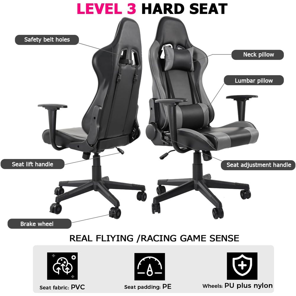 Hochlehniger Gaming-Stuhl mit  – Gaming Chair Bewertung und Preis