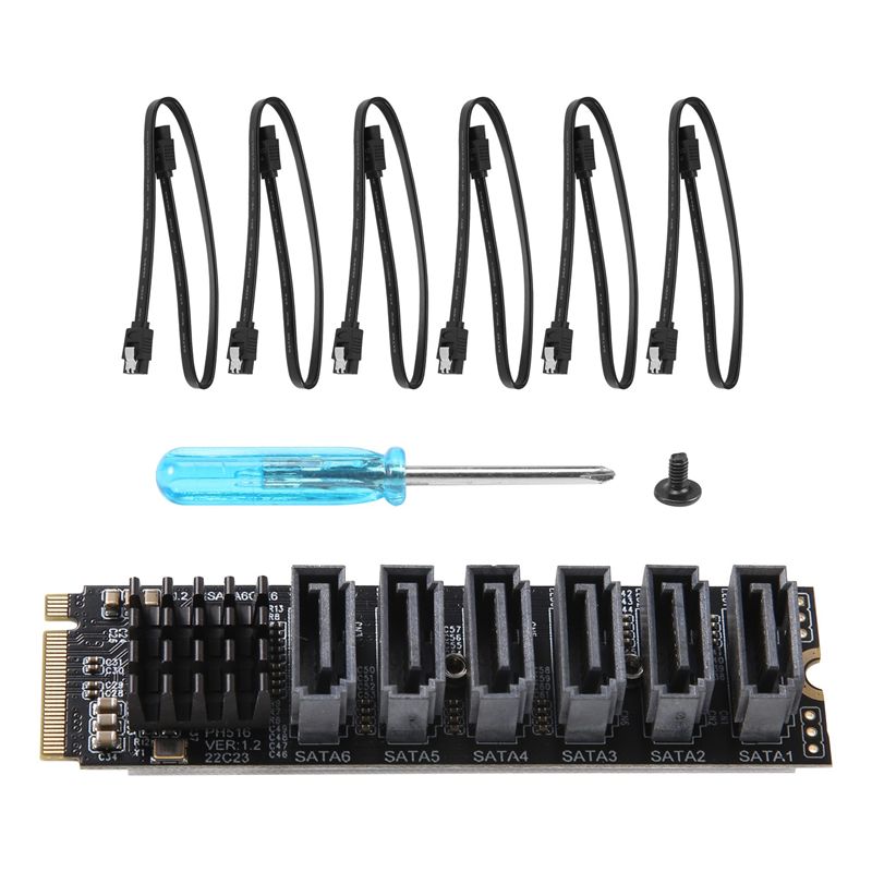 Superior-PCIE zu SATA 6Gpbsx6- – Pcie Riser Cable Bewertung und Preis