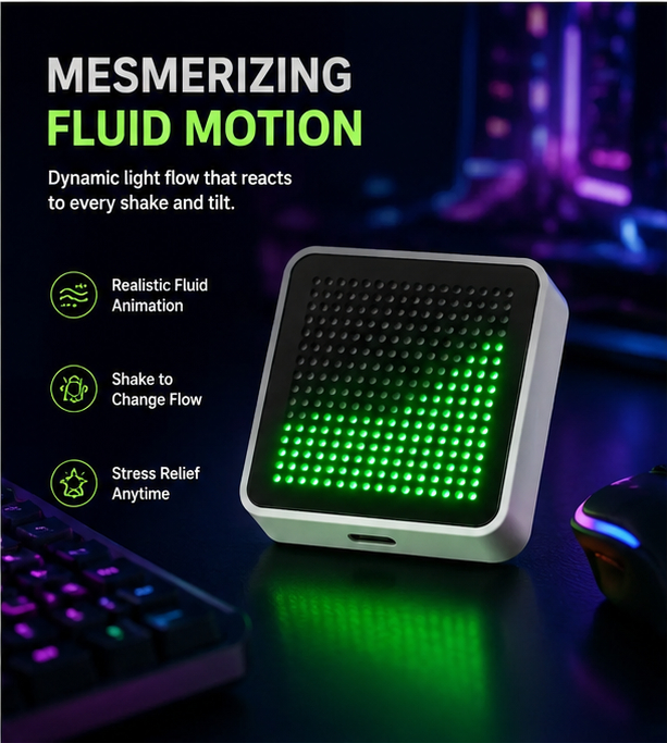LED-Flüssigkeitssimulations-Ti – Pc Gaming Setup Bewertung und Preis