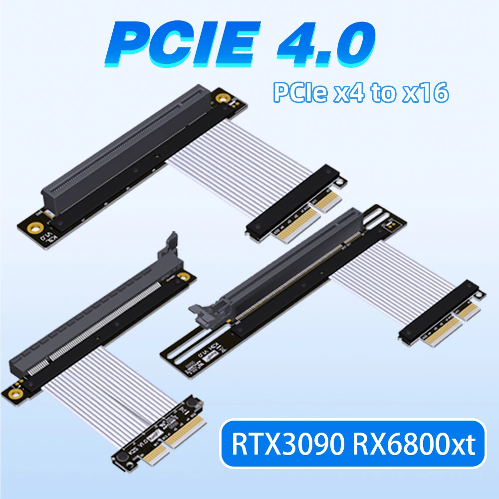 PCI Express 4.0 X4 auf X16 RTX – Pcie Riser Cable Bewertung und Preis