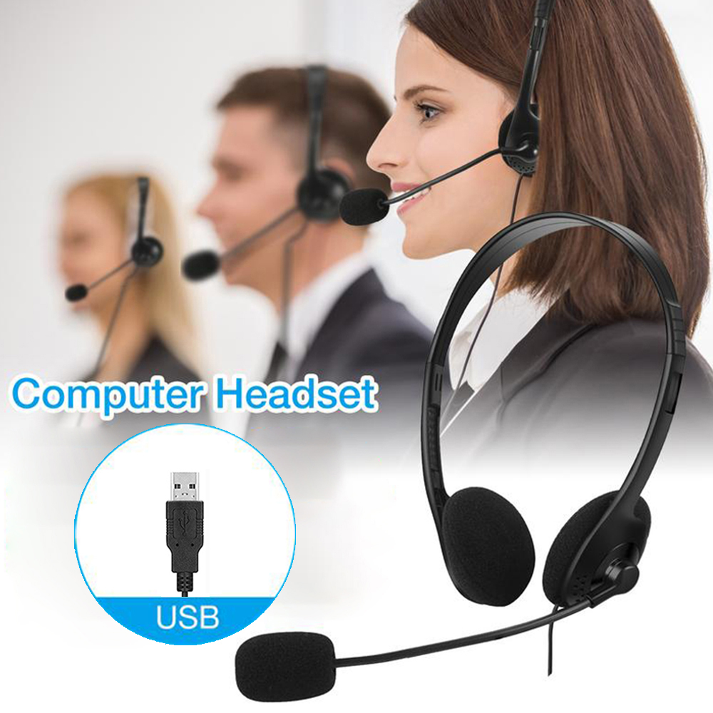 Call Center USB-Kopfhörer mit  – Pc Gaming Center Bewertung und Preis