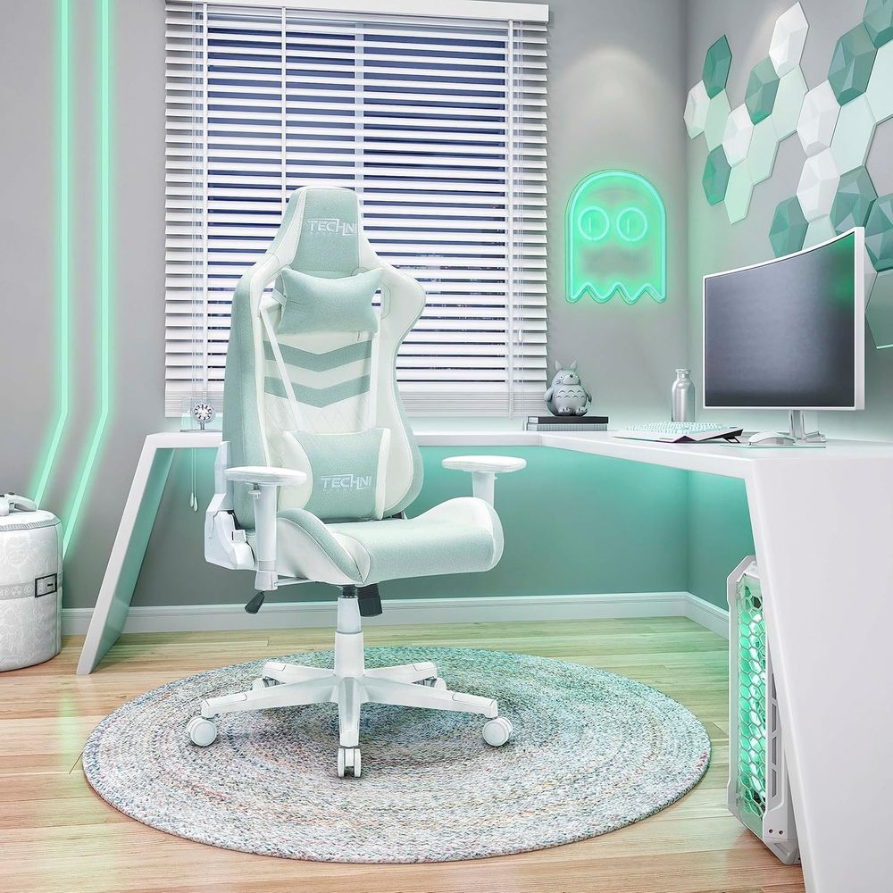 Pastellgrüner Gaming-Stuhl aus – Gaming Chair Bewertung und Preis