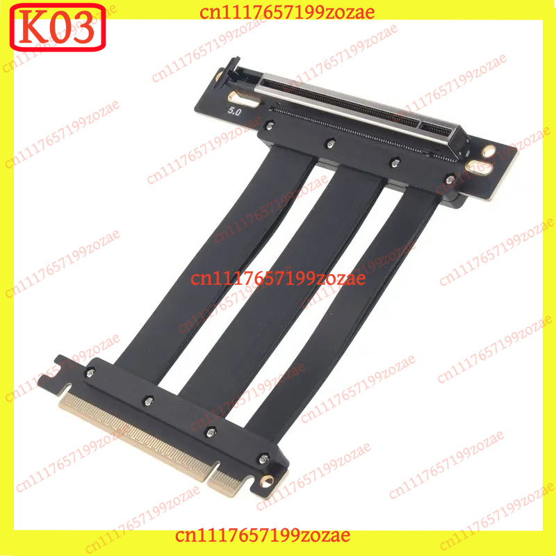 K03 PCIe 5.0 X16 90-Grad-Steck – Pcie Riser Cable Bewertung und Preis