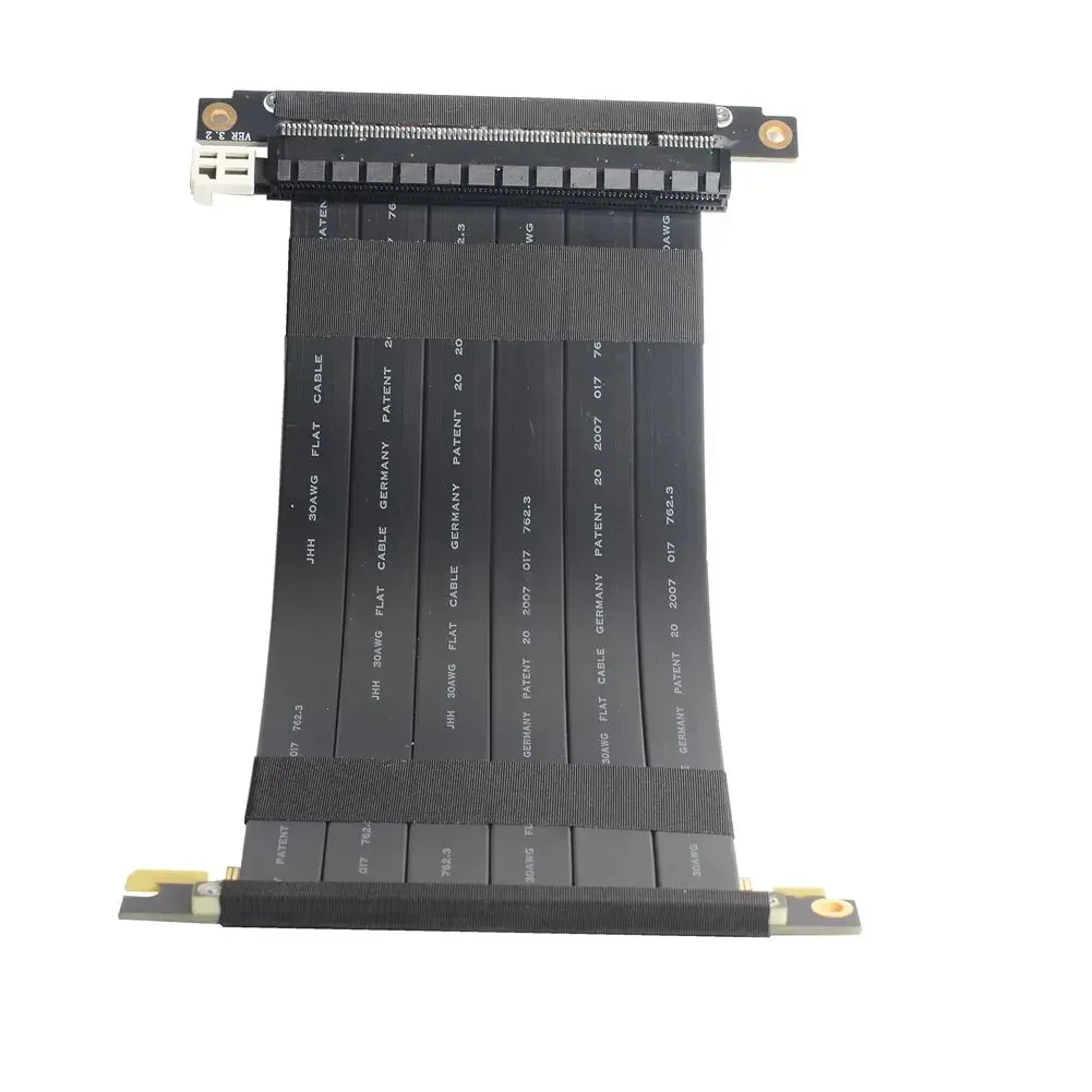 Schwarz-Weißes Doppel-Reverse- – Pcie Riser Cable Bewertung und Preis