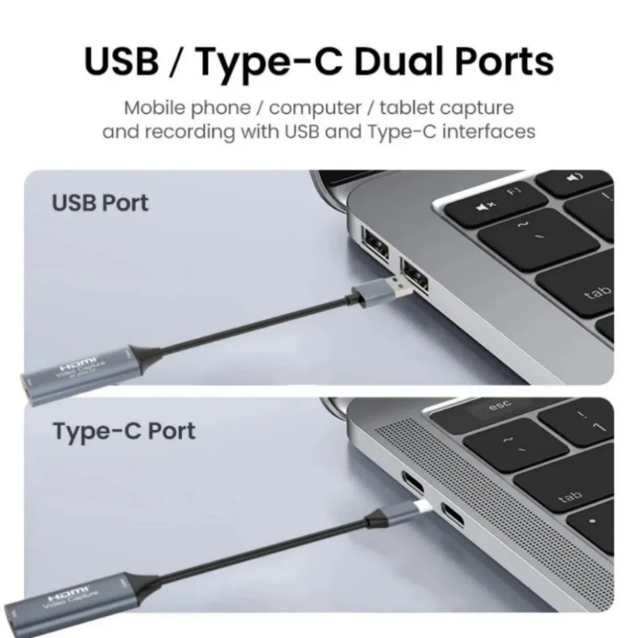 USB-C 2.0/3.0 HDMI-Videoaufnah – Pc Gaming Games Bewertung und Preis