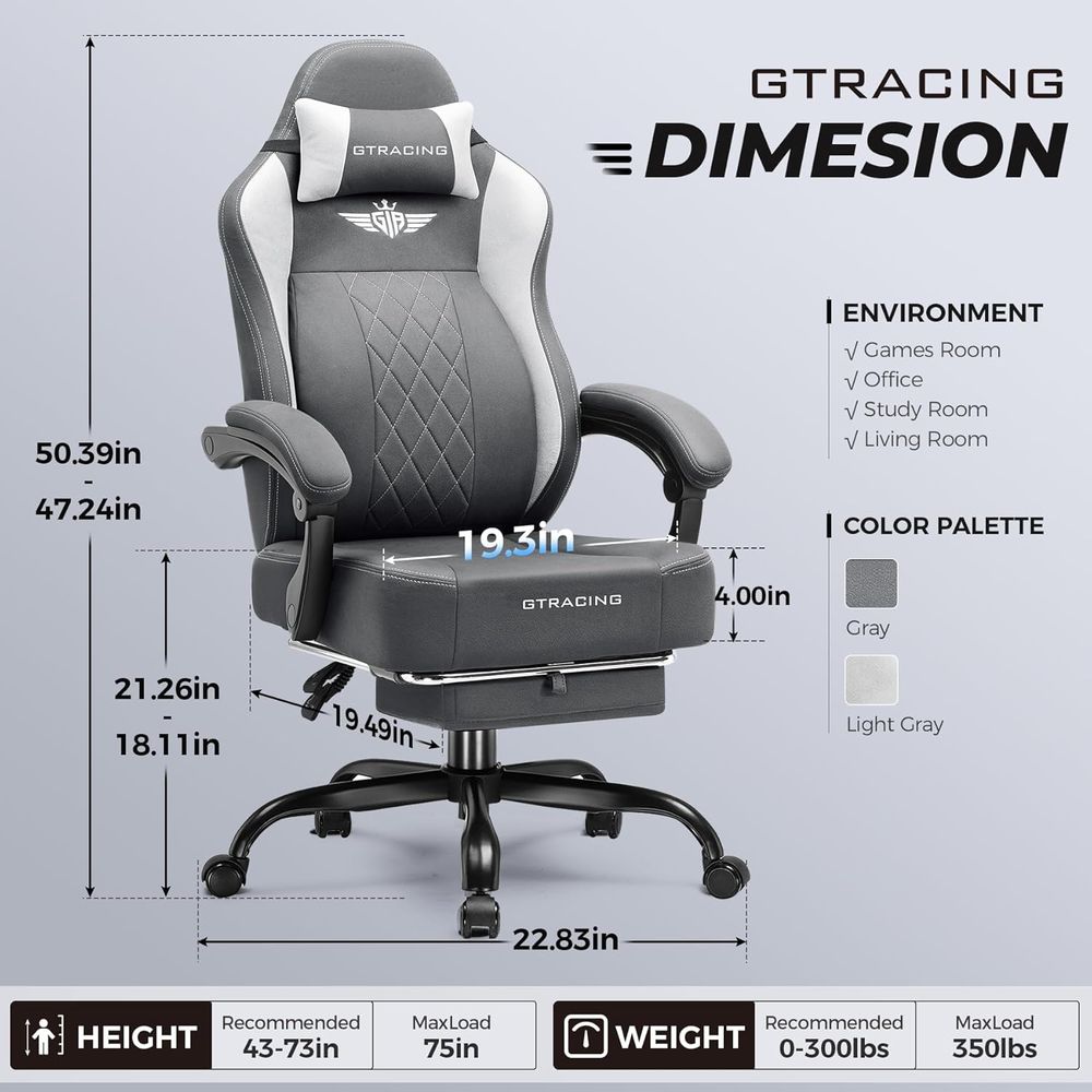 Ergonomischer Gaming-Stuhl mit – Gaming Chair Bewertung und Preis