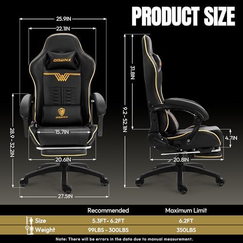 Großer und hoher Gaming-Stuhl, – Gaming Chair Bewertung und Preis
