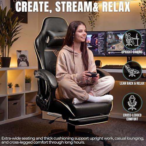 Großer und hoher Gaming-Stuhl, – Gaming Chair Bewertung und Preis