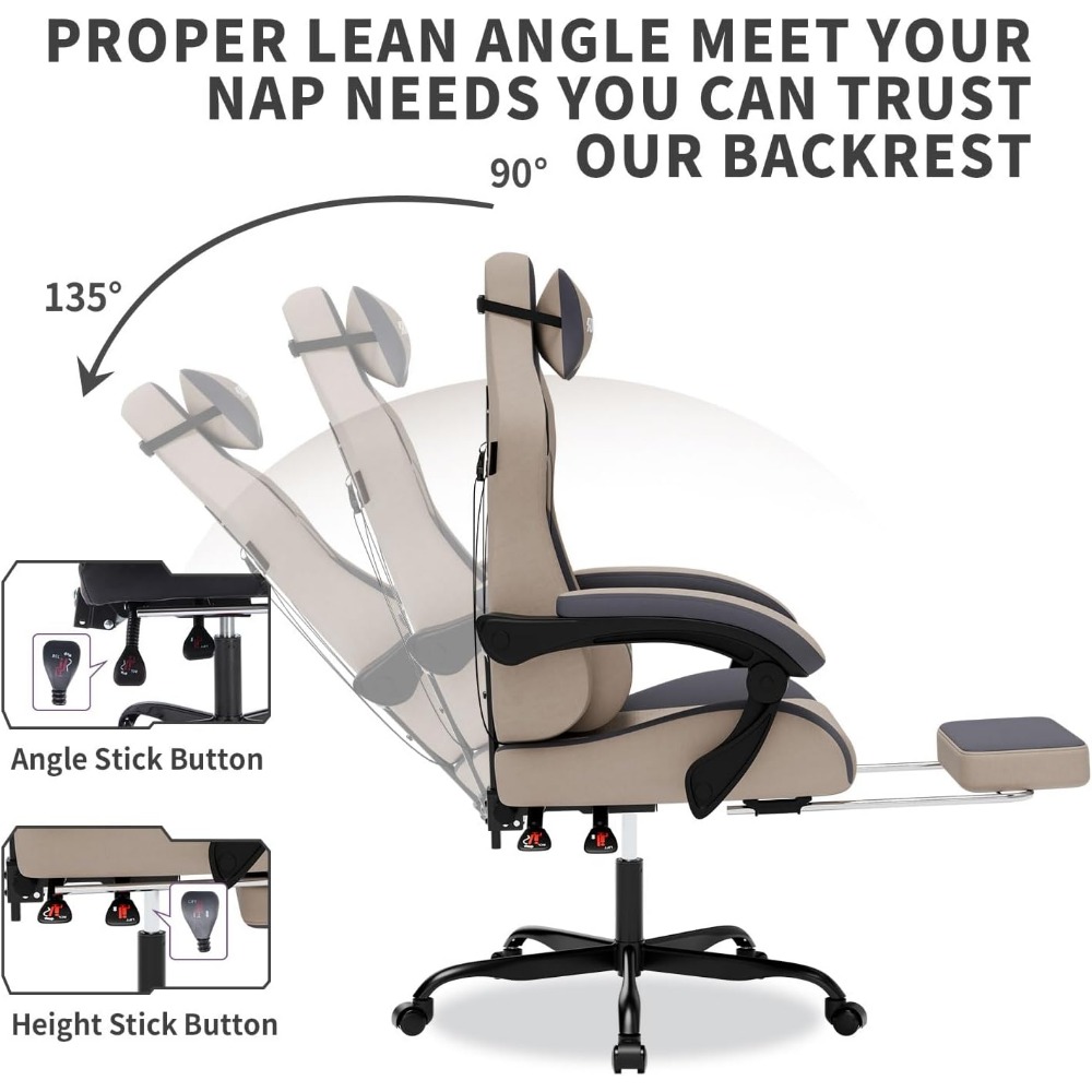 Ergonomischer Gaming-Stuhl mit – Gaming Chair Bewertung und Preis