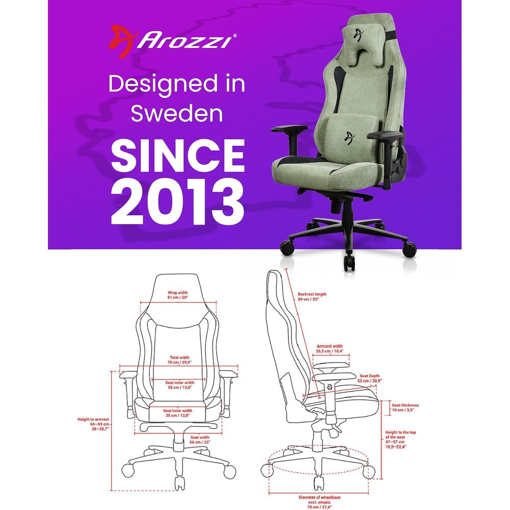 Großer ergonomischer Gaming-St – Gaming Chair Bewertung und Preis