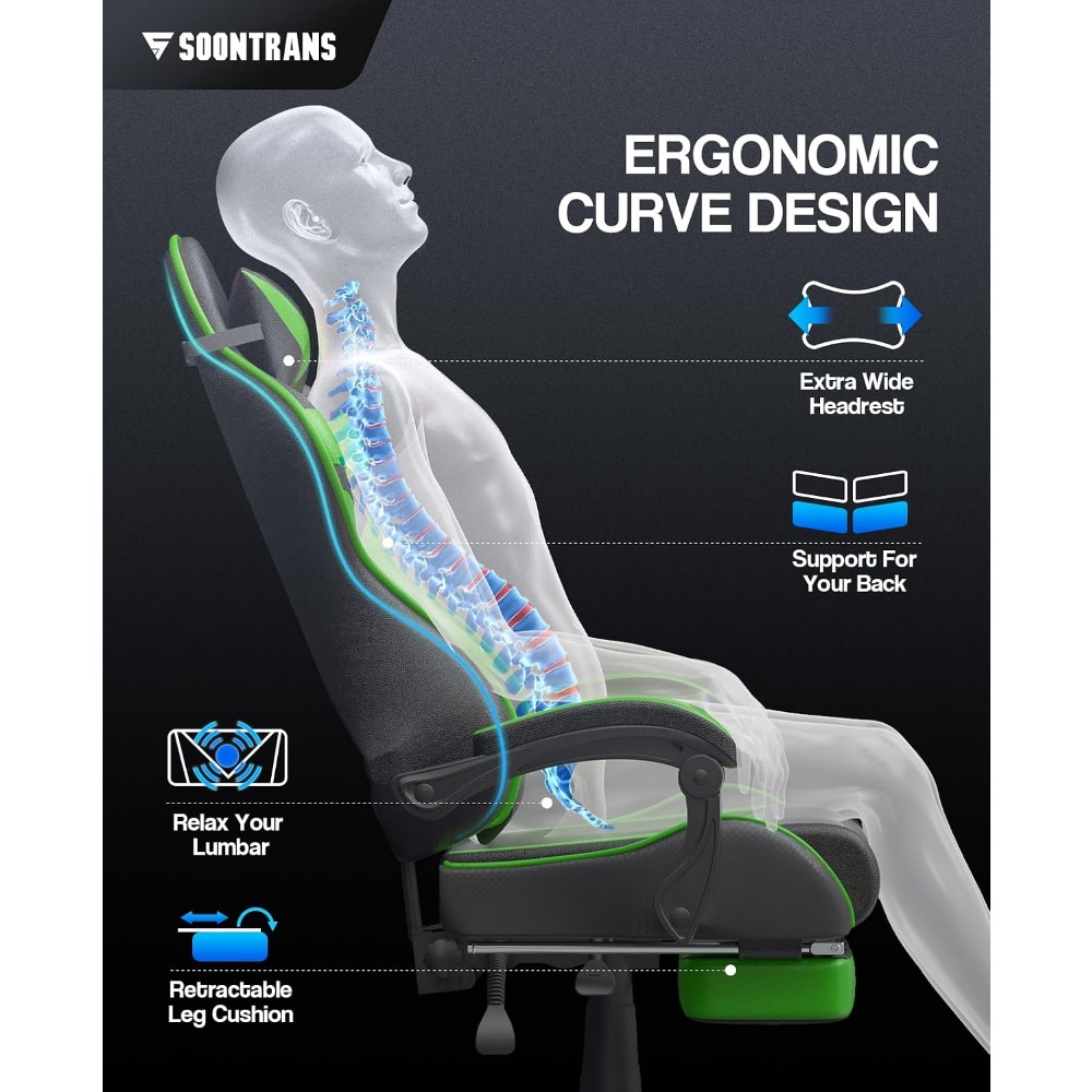 Ergonomischer Gaming-Stuhl mit – Gaming Chair Bewertung und Preis