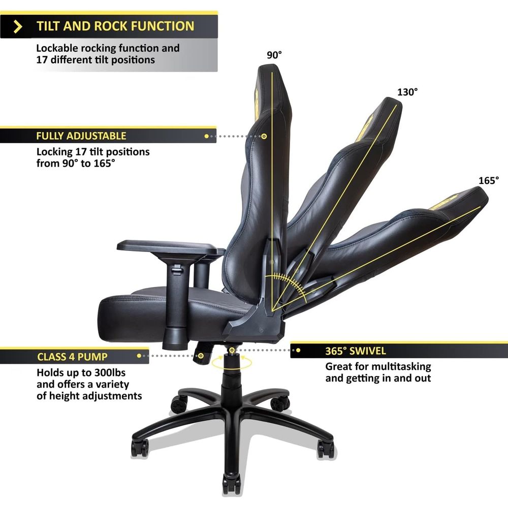 Ergonomischer Gaming-Stuhl mit – Gaming Chair Bewertung und Preis