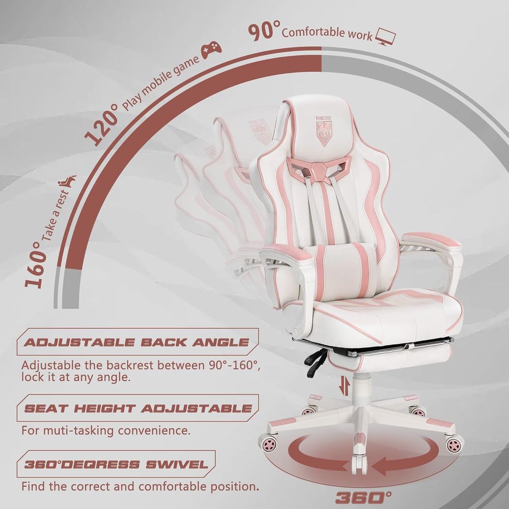 Ergonomischer Gaming-Stuhl mit – Gaming Chair Bewertung und Preis