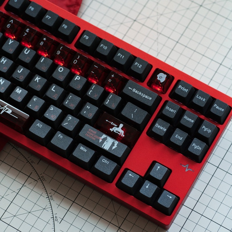 Tastenkappen-Set mit sowjetisc – Pc Gaming Set Bewertung und Preis